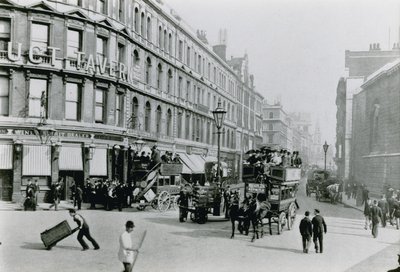 Newgate Street, Londra da English Photographer